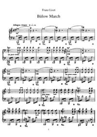 Marche Bülow - Franz Liszt